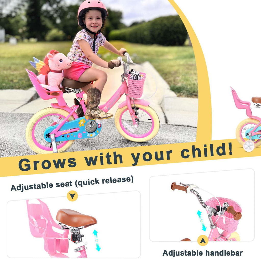 12-20 Inch Kids Bike with Training Wheels T4102