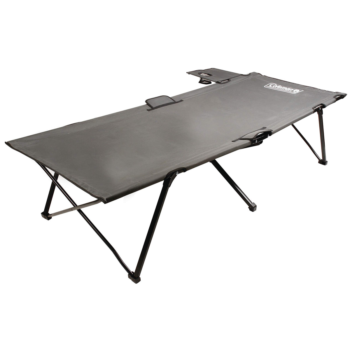Camping Cot with Removable Side Table and Carry Bag Z6487