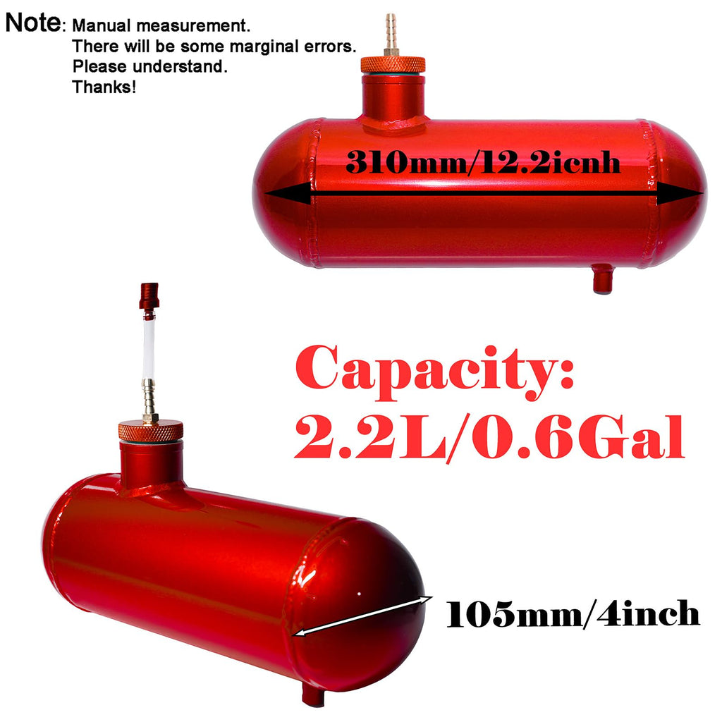 Aluminum Gas Fuel Tank Cylinder 4x12'' G428003