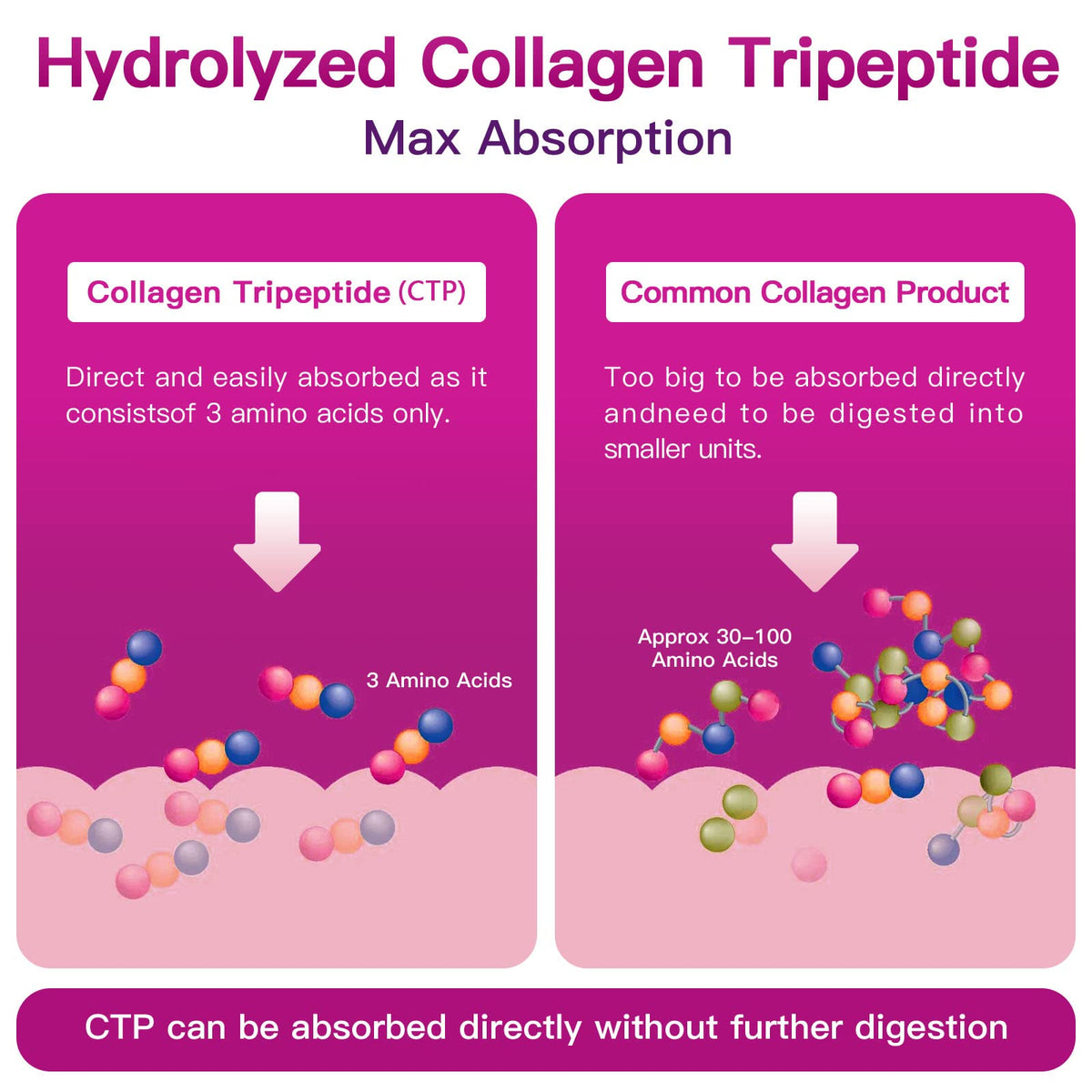 Multi Collagen Peptides Powder P821