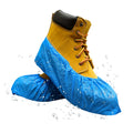 Blue Waterproof Disposable XL Shoe Covers D884742