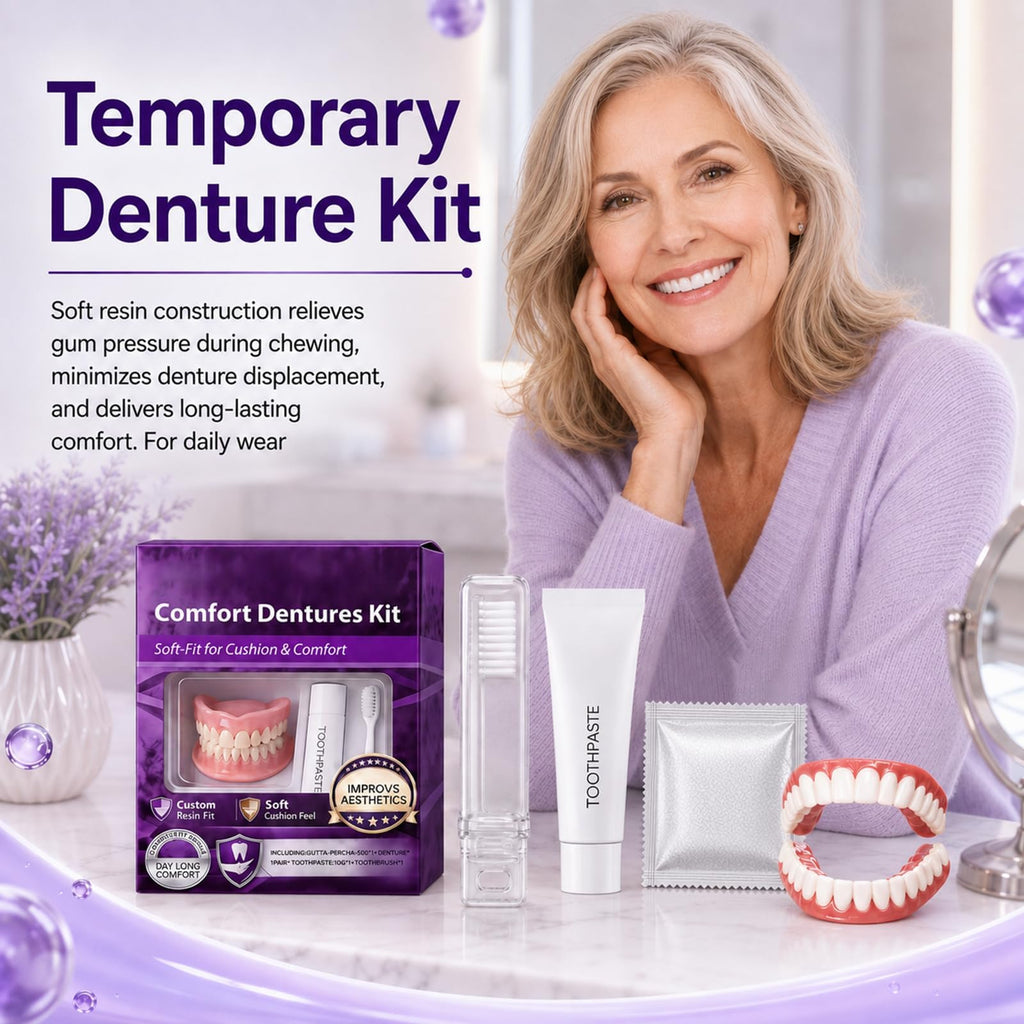 Heat Moldable Temporary Denture Kit 1 Set M7322
