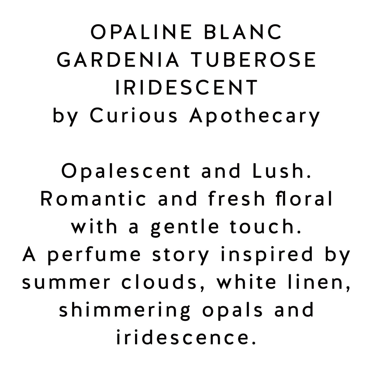 Gardenia Tuberose Floral Perfume 15ml T32748