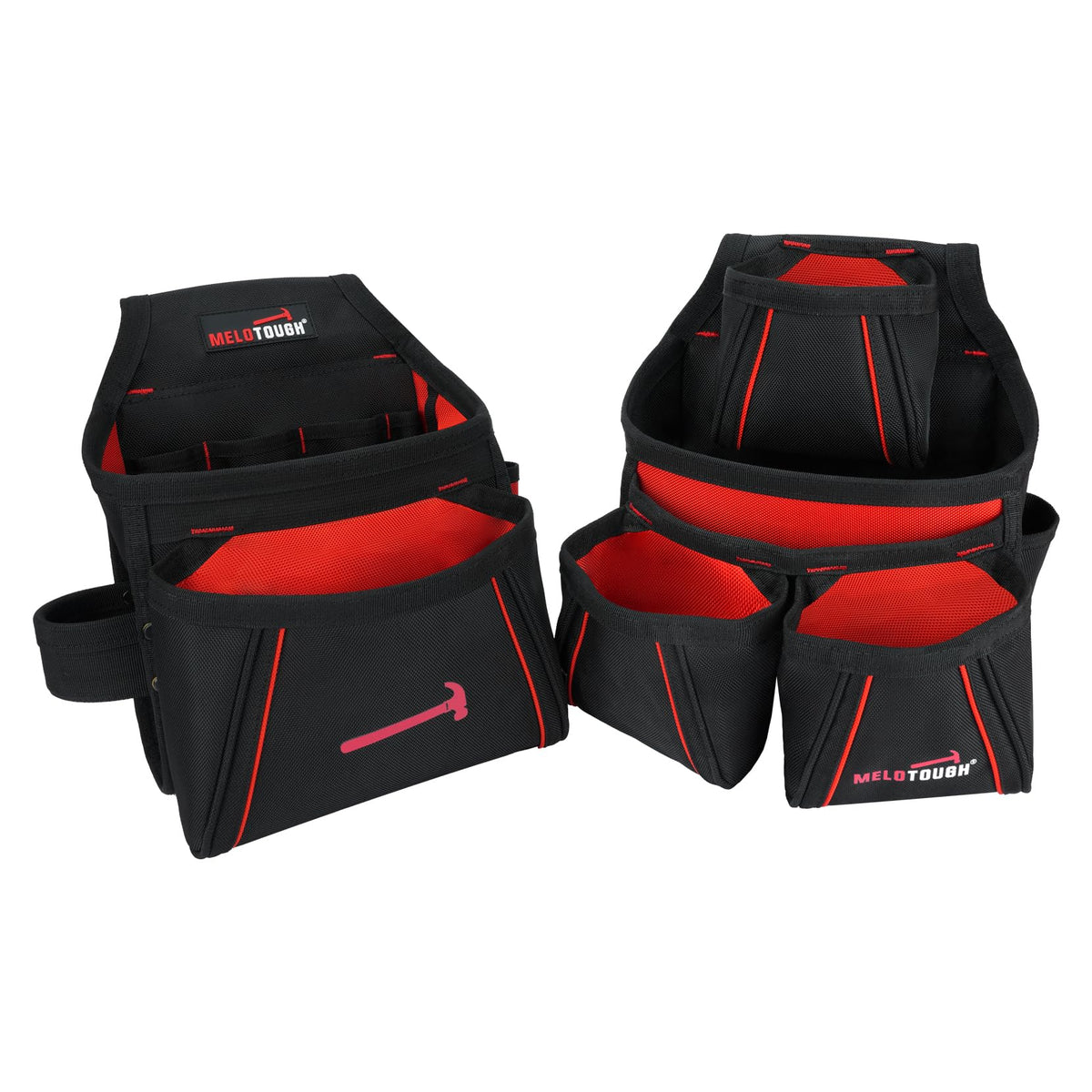 Tool Belt with Suspenders Heavy Duty Carpenter Apron W862186