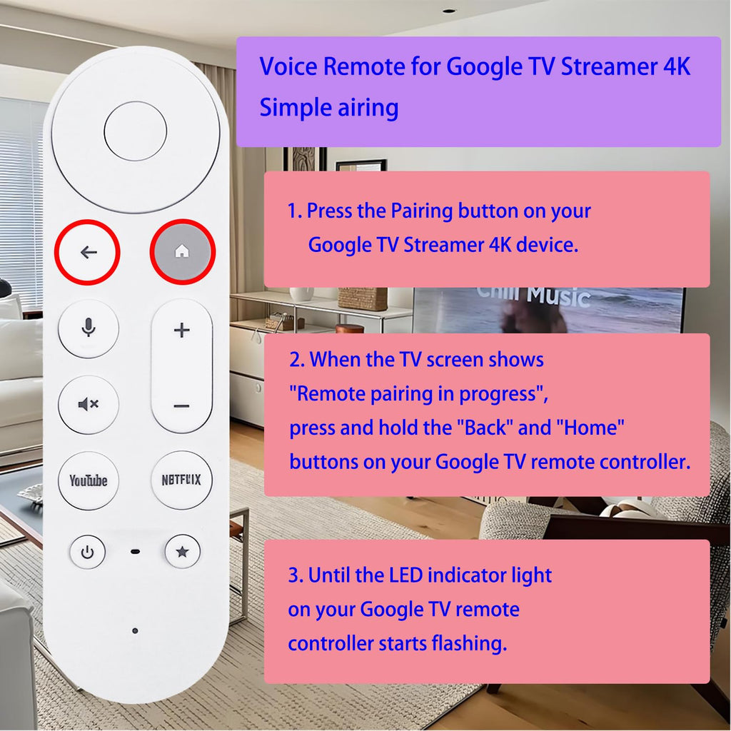 2 Pack Voice Search Remote Control K33597