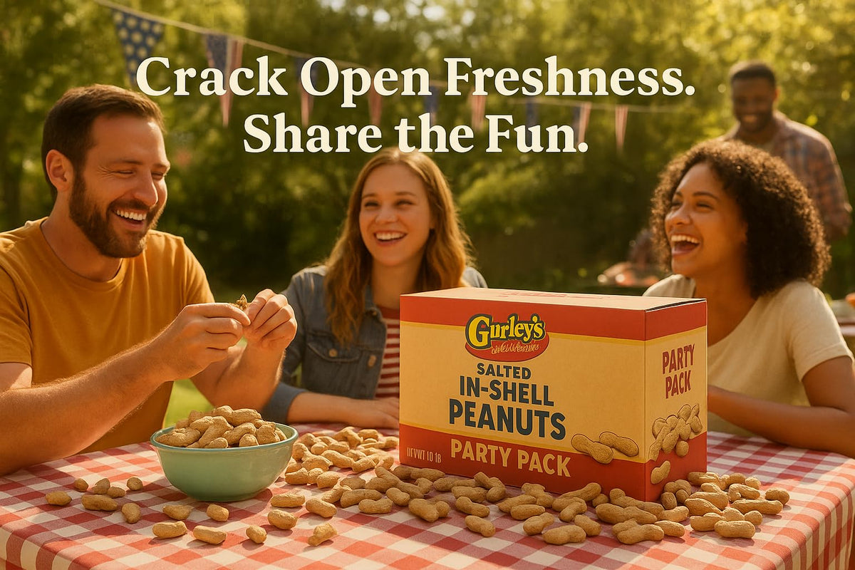Fire Roasted In-Shell Peanuts 25 lb Box Y9360