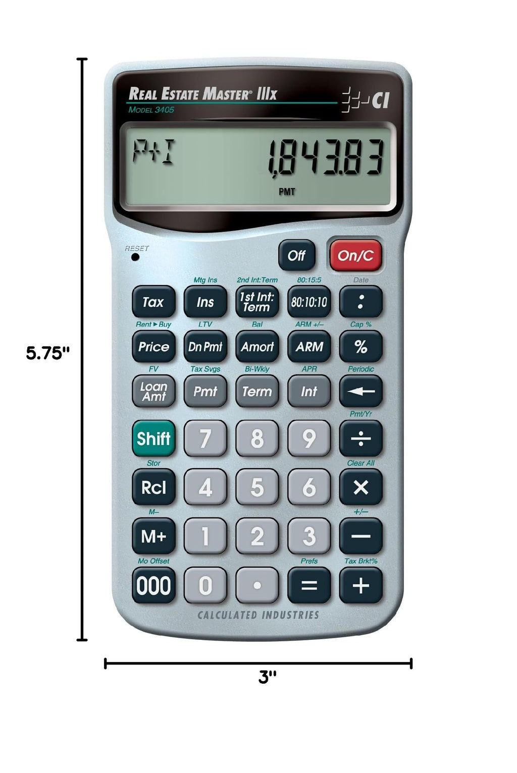 Real Estate Finance Calculator Y647868