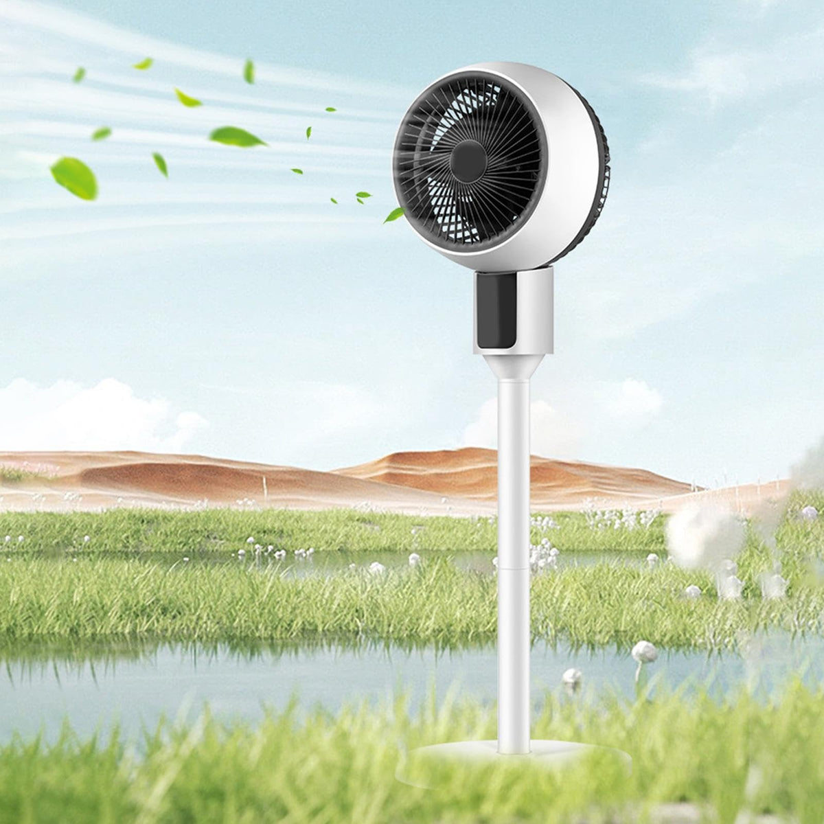 Adjustable Quiet Air Circulator Fan with 3 Speeds J963