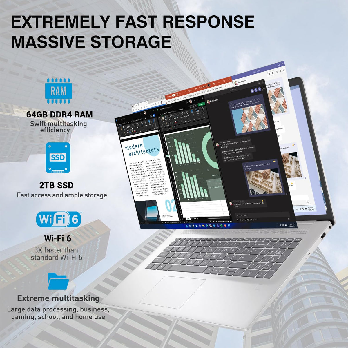 17.3 Inch Touchscreen Intel Core i7 Laptop O82317