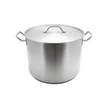40 quart 18/8 Steel stock pot with lid L581