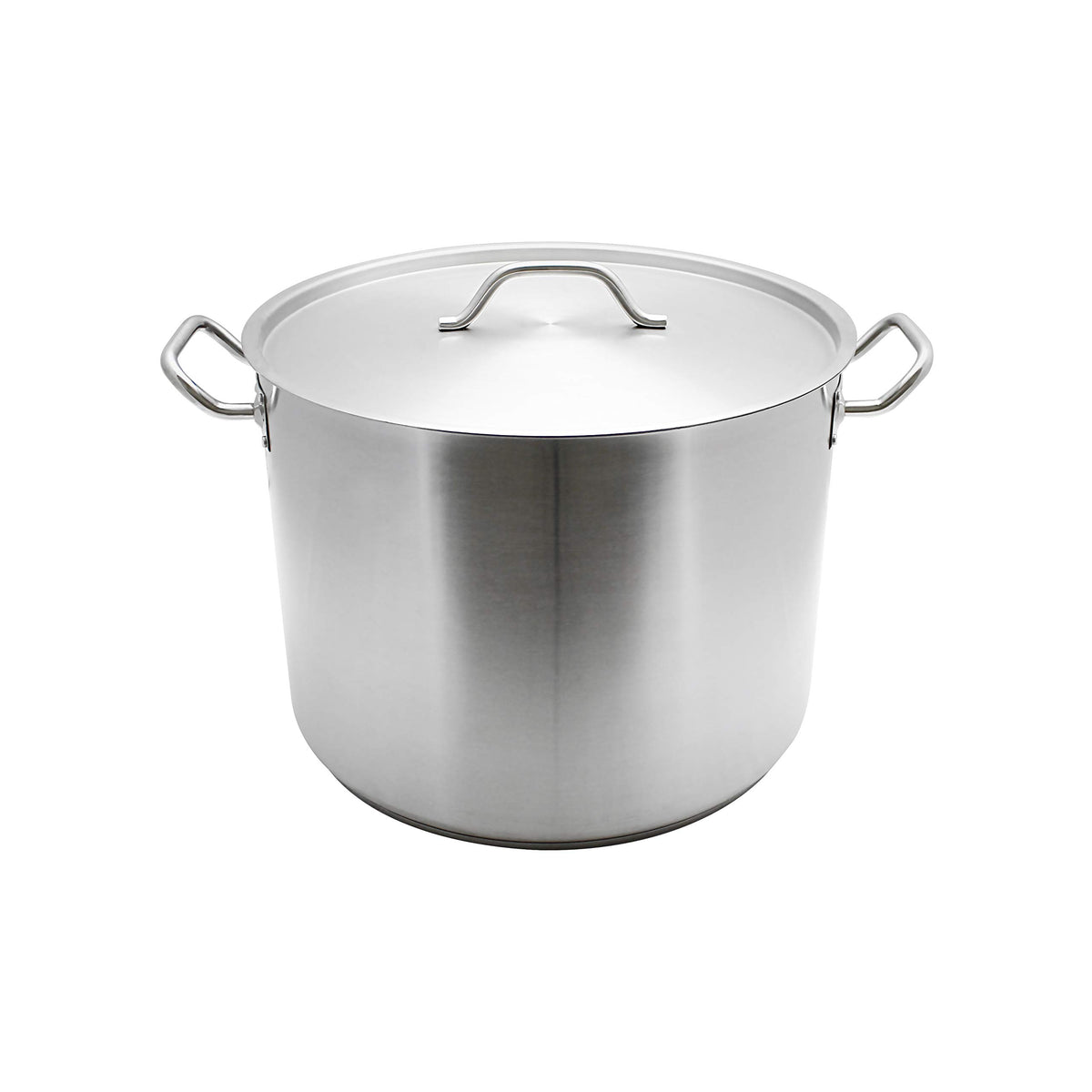 40 quart 18/8 Steel stock pot with lid L581