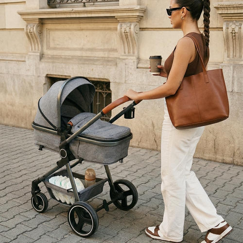 2 in 1 Convertible Baby Stroller with Reversible Seat Y22521