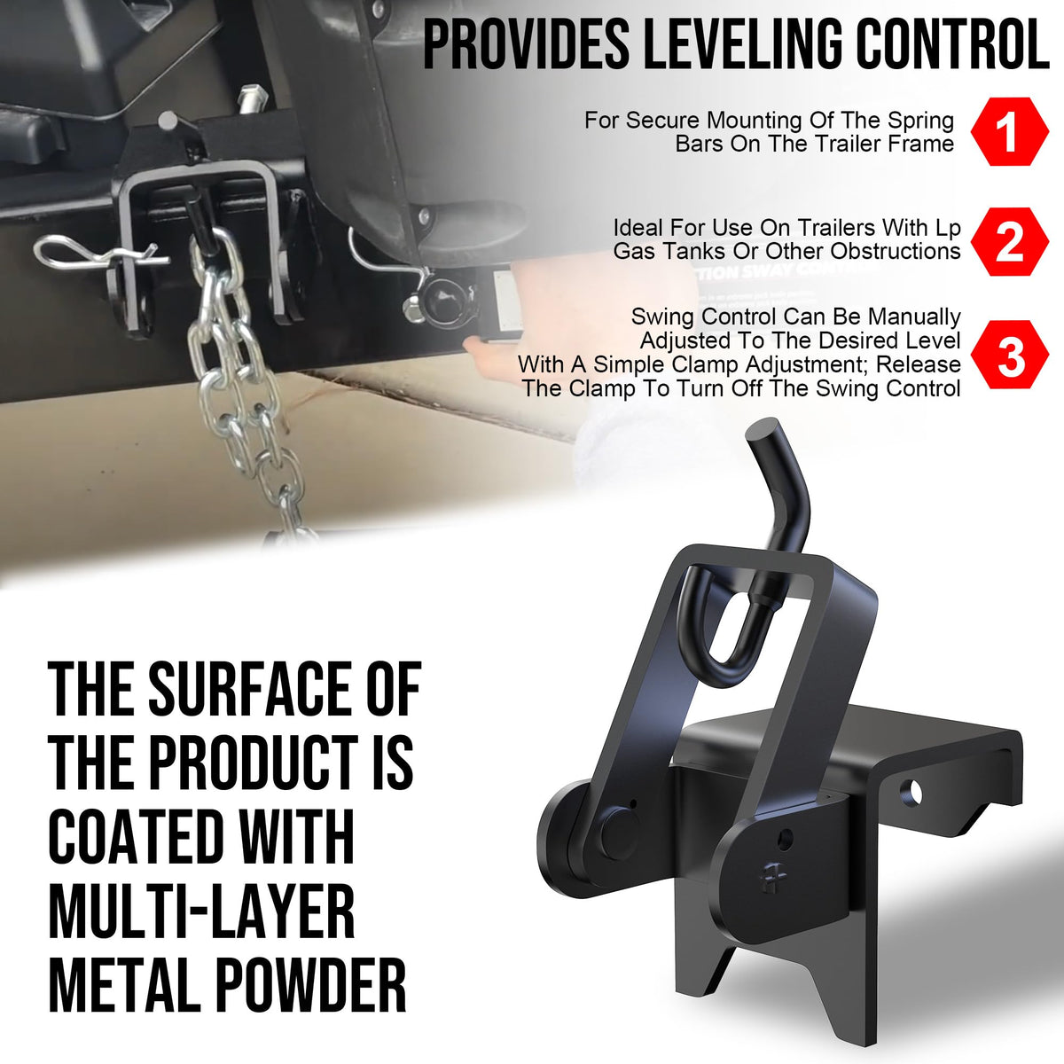Heavy Duty Weight Distribution Hitches with Sway Control P66894