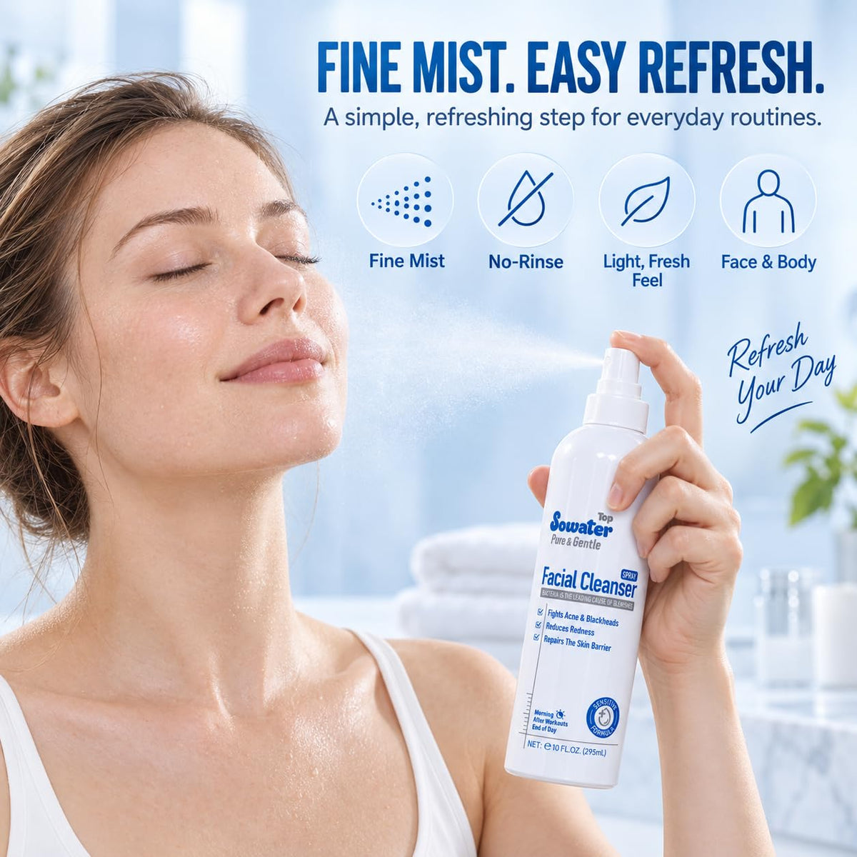 Hypochlorous Acid Facial Mist 10 oz H506