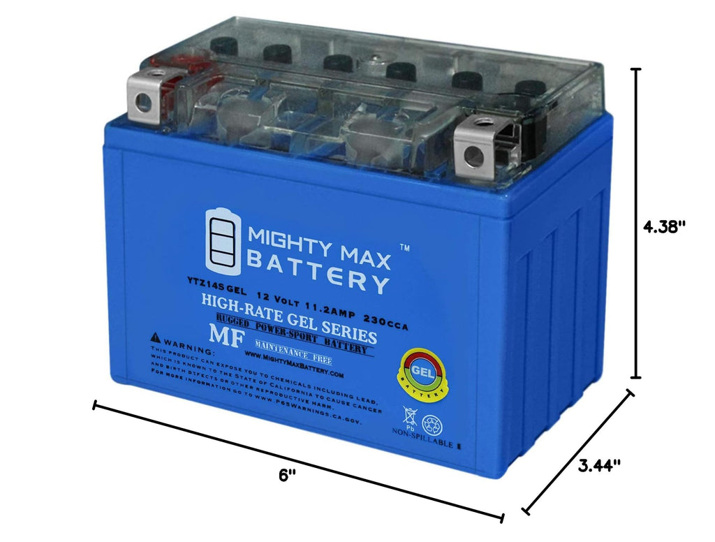 12V 11.2Ah Gel Battery Z72065
