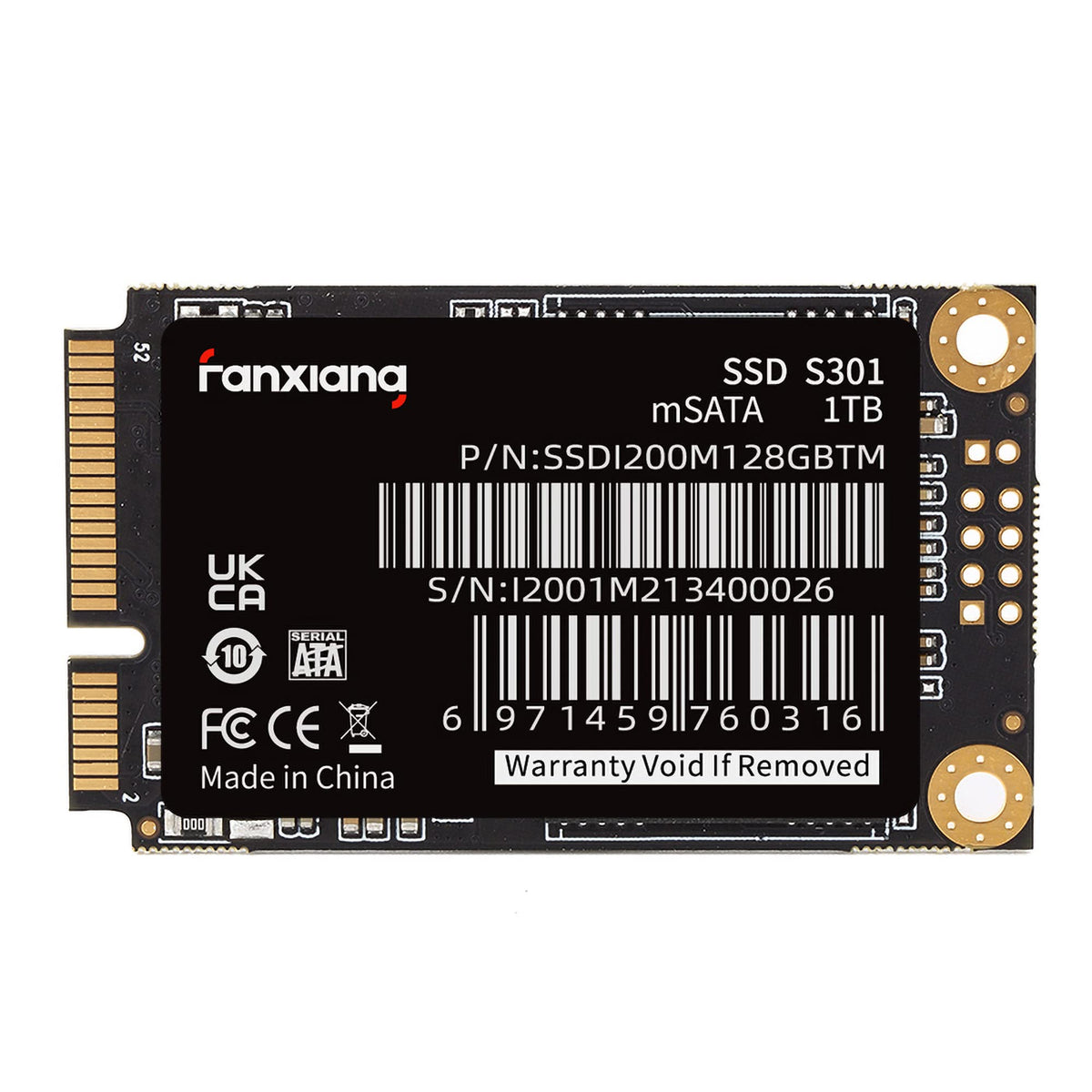 1TB mSATA III Internal SSD P414