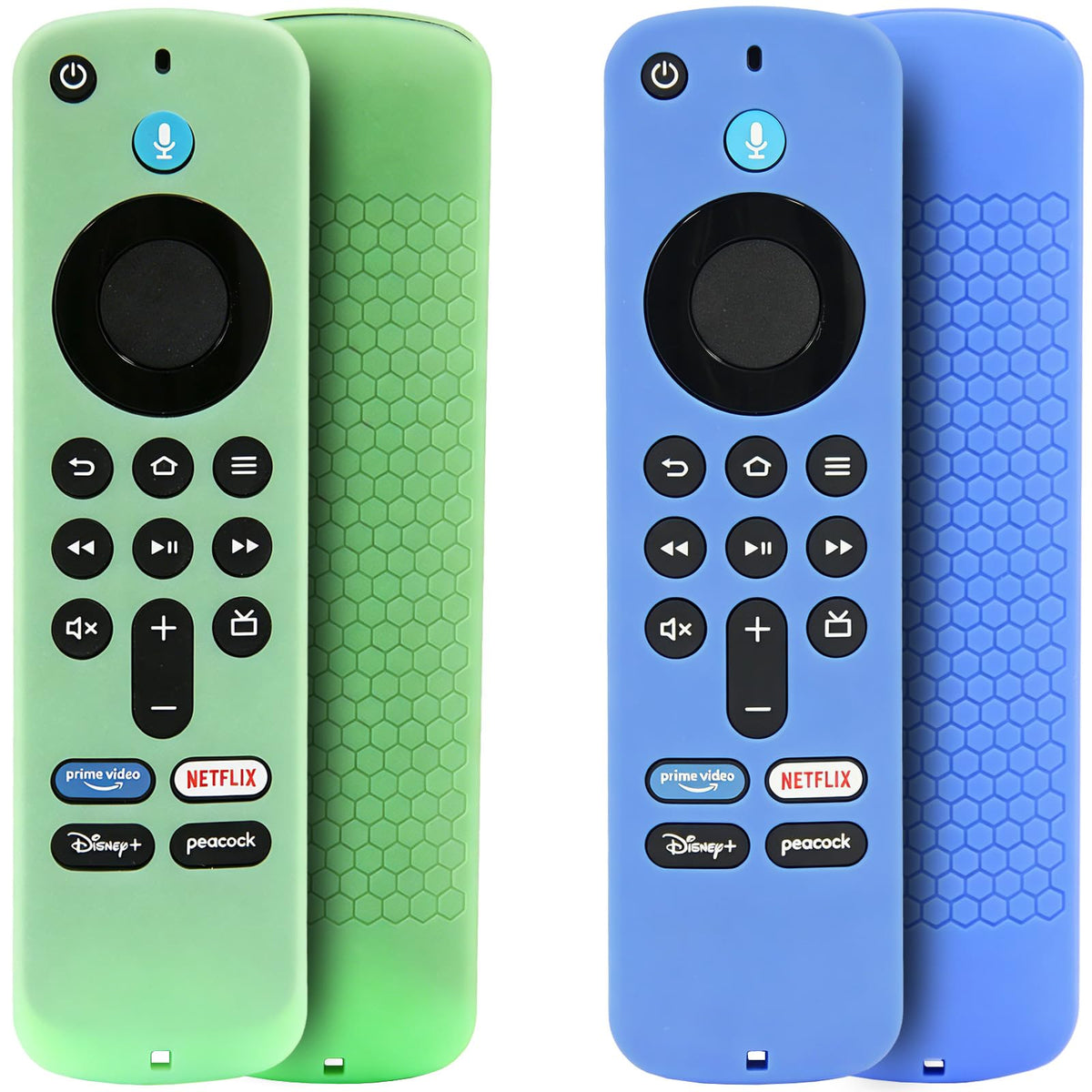 Remote Cover Case 2pcs Silicone Sleeve with Wrist Strap V566524