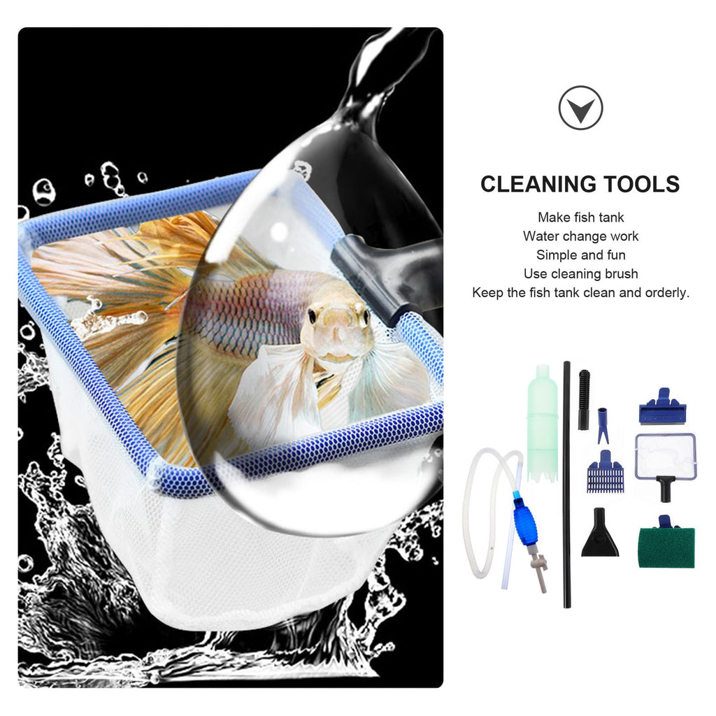 Fish Tank Cleaner Brush 5 in 1 Aquarium Maintenance Set W214