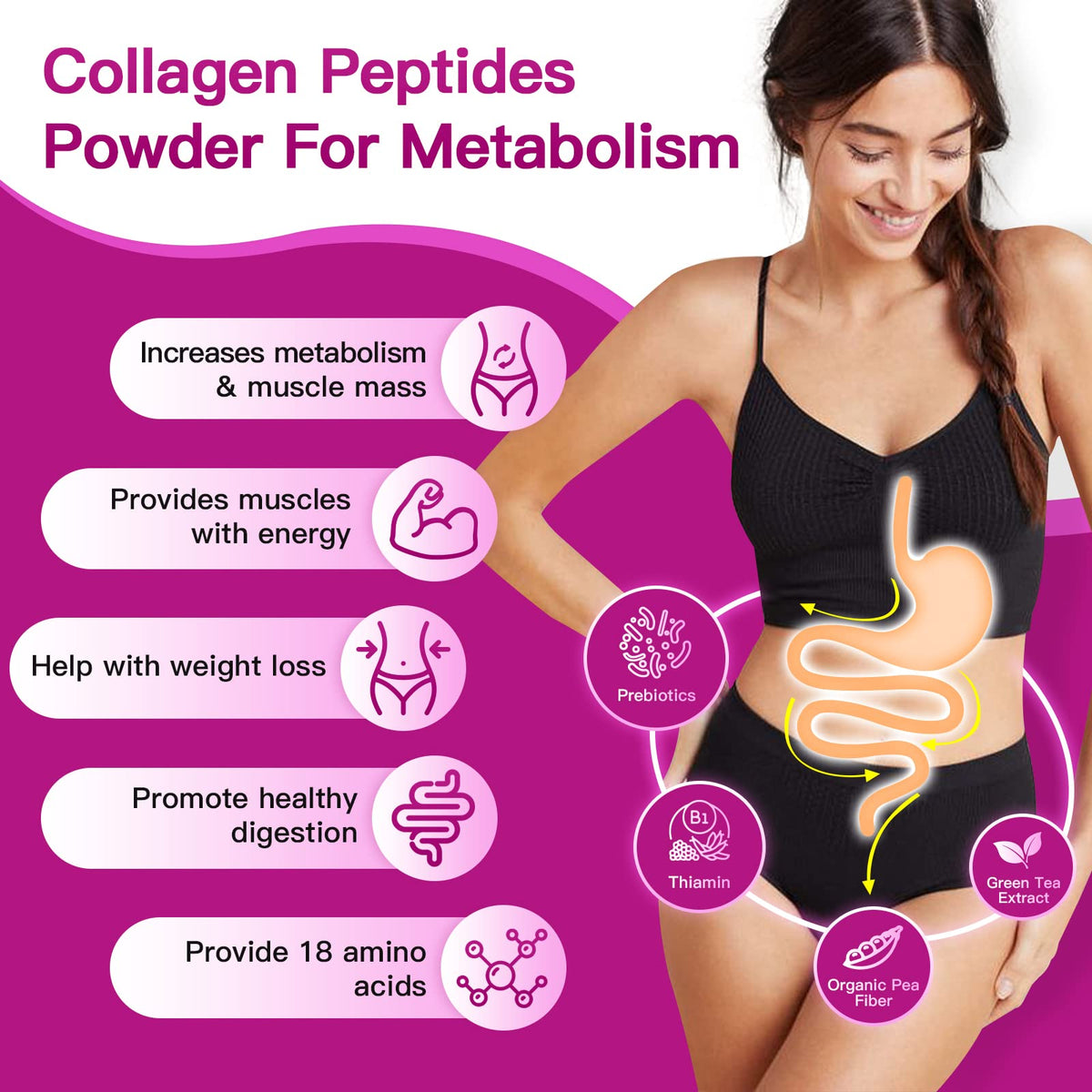 Multi Collagen Peptides Powder P821