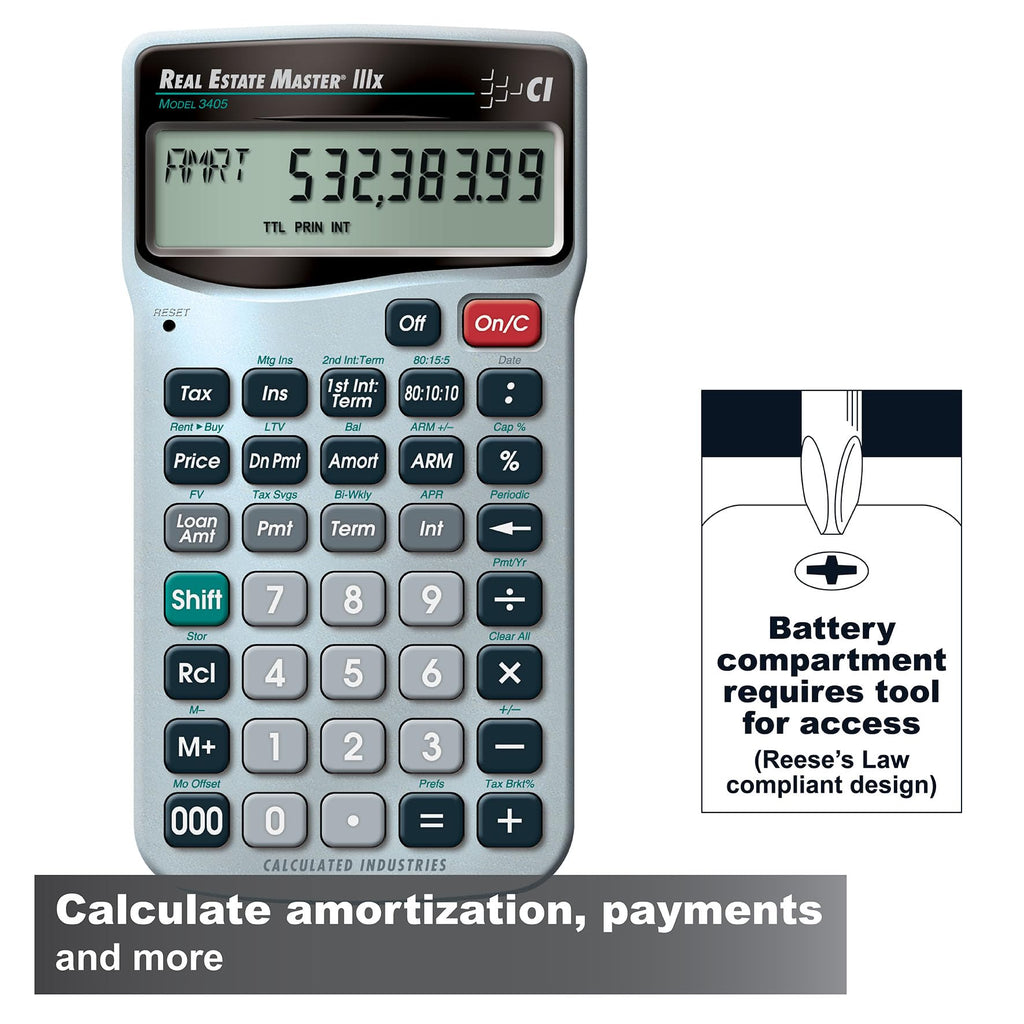 Real Estate Finance Calculator Y647868