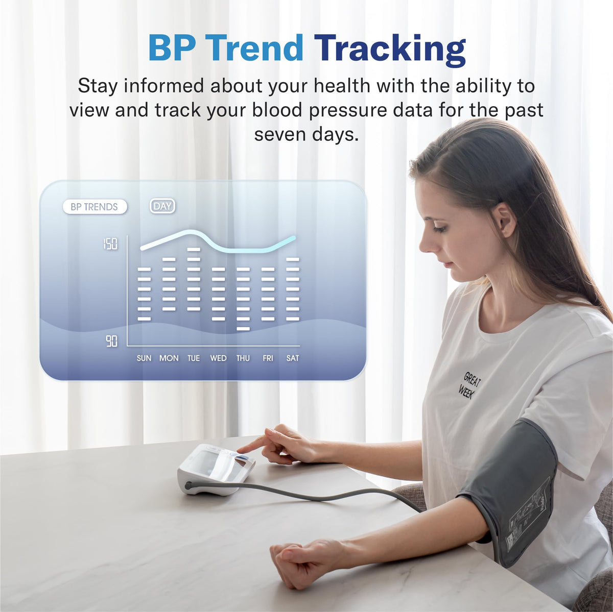 Bluetooth Blood Pressure Monitor N444