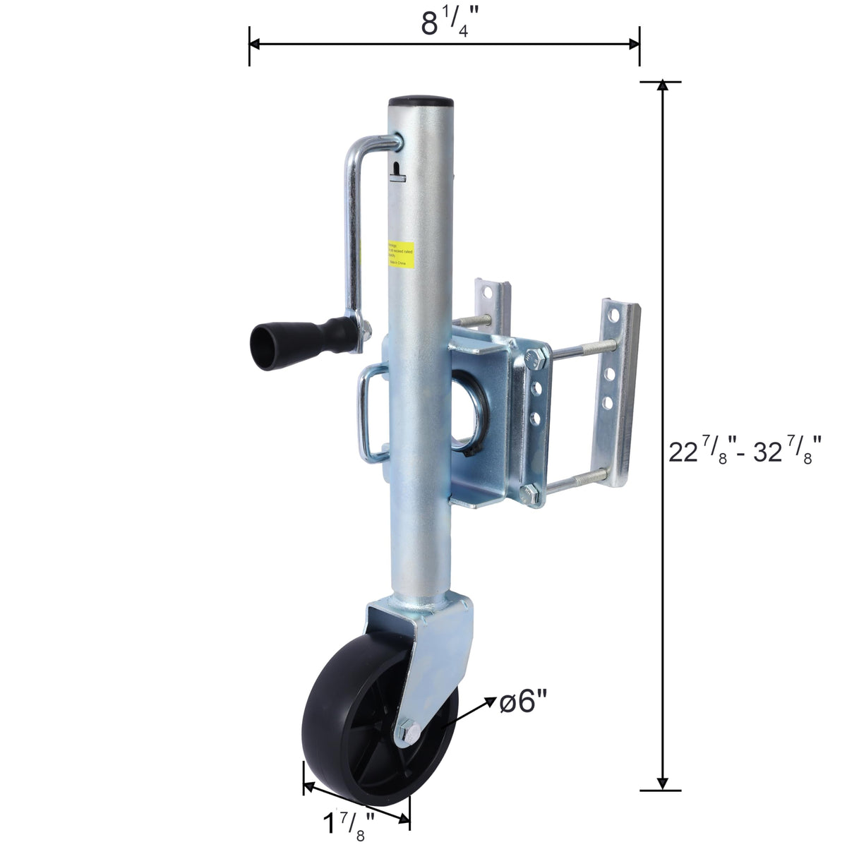 1000 Lbs Boat Trailer Jack with Wheel F49840
