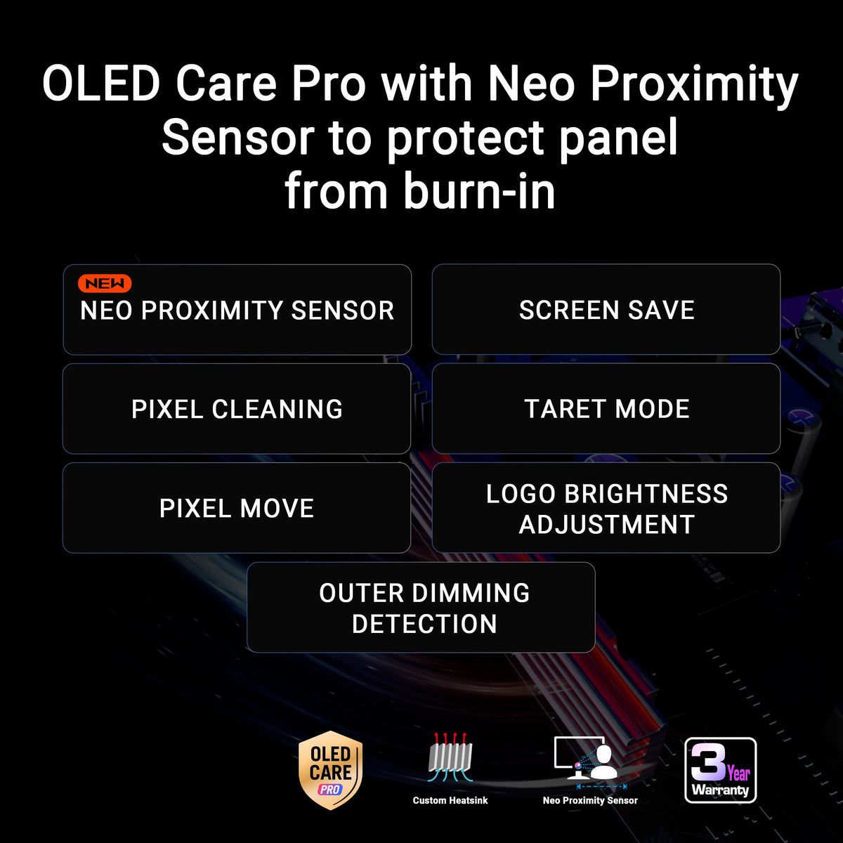 27 Inch 1440p 240Hz Glossy OLED HDR Gaming Monitor R844