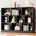 Black 3-Tier 10 Cube Storage Organizer Bookshelf R26779