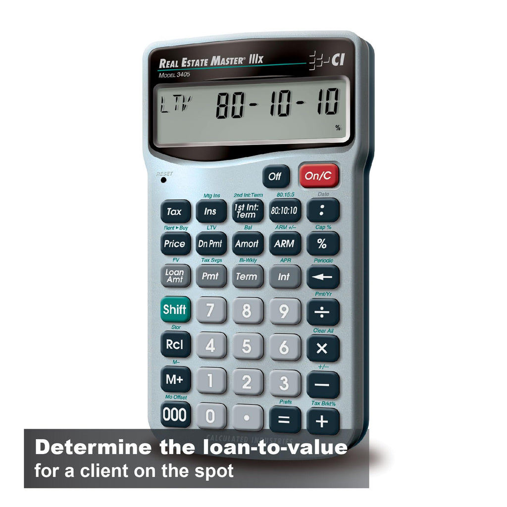 Real Estate Finance Calculator Y647868