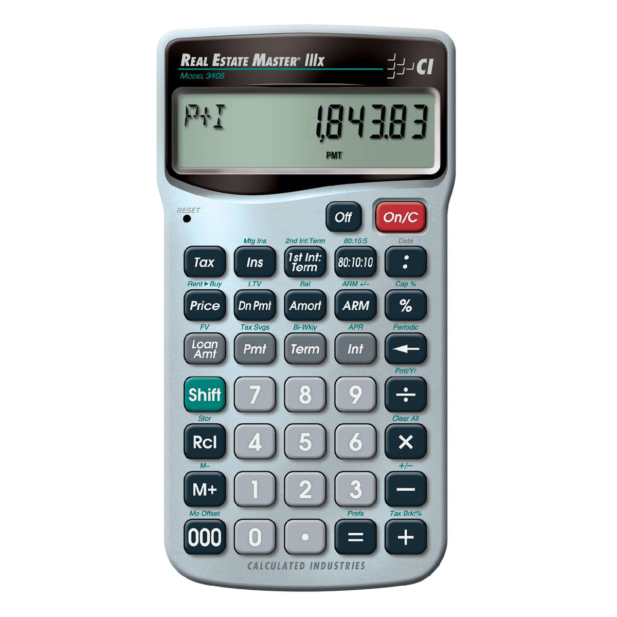 Real Estate Finance Calculator Y647868