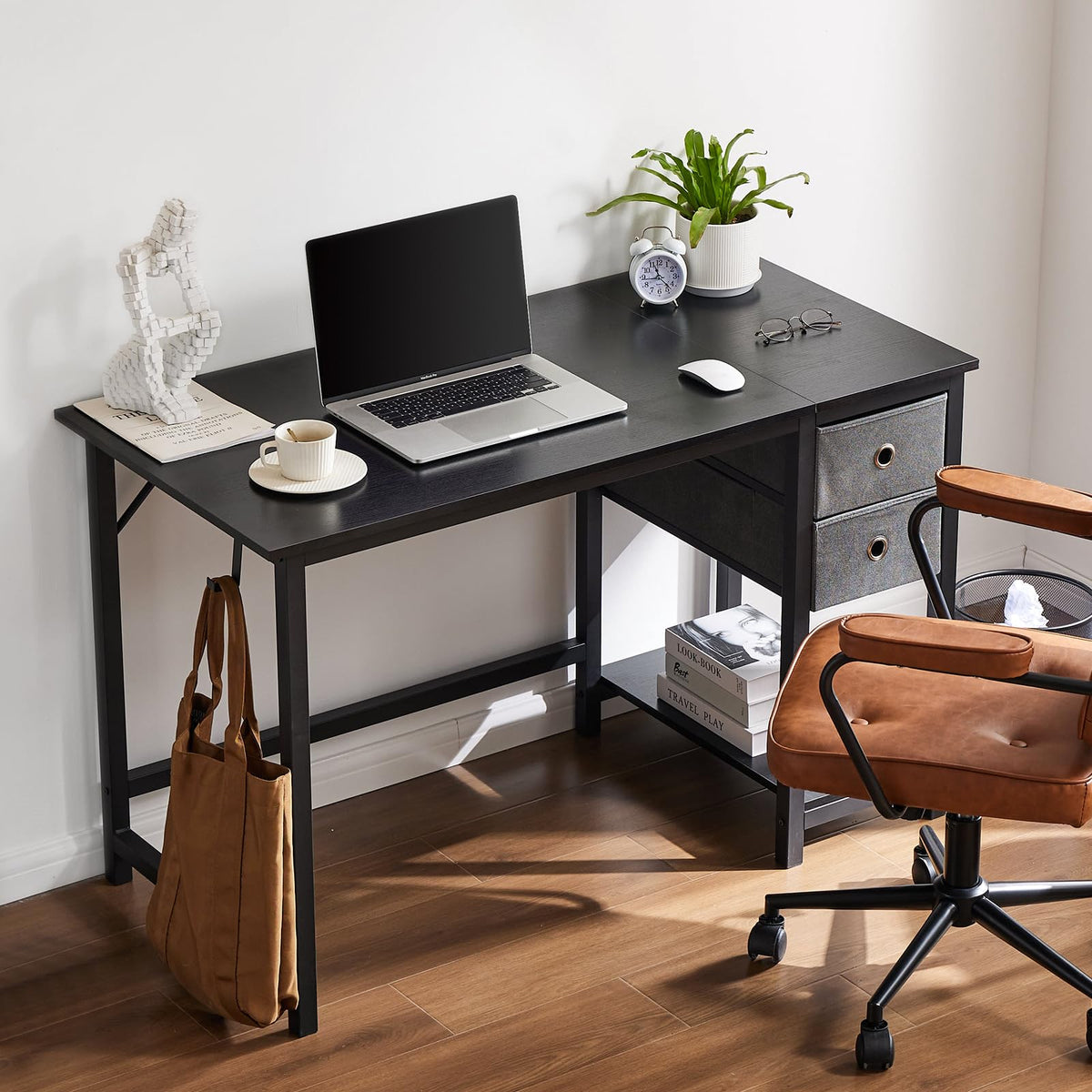 40-Inch Computer Desk with Drawers H872606