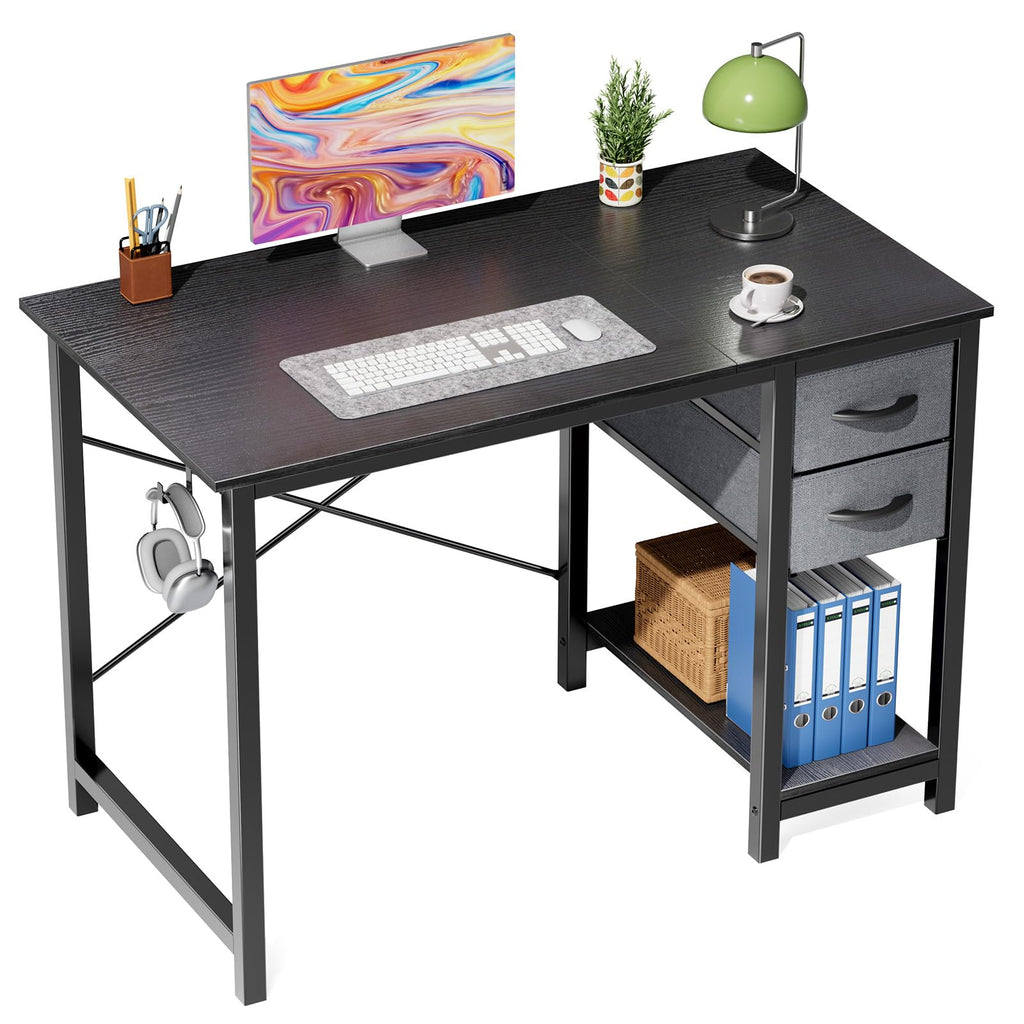 40-Inch Computer Desk with Drawers H872606