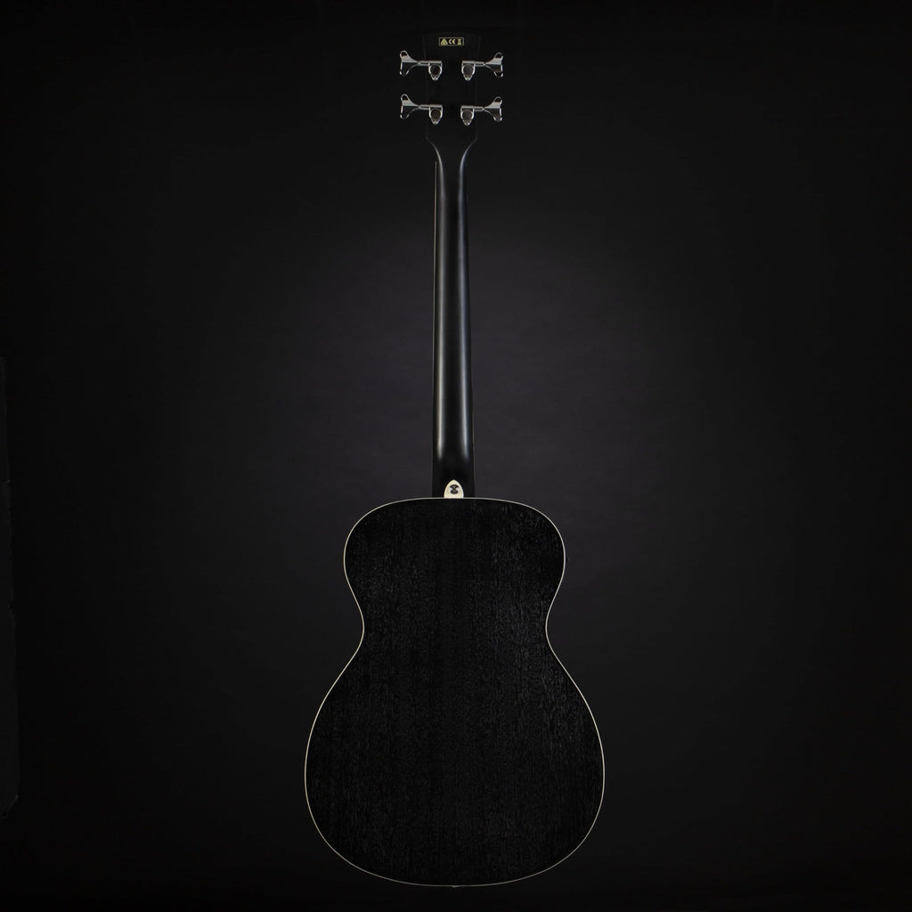 Weathered Black Acoustic-electric Bass B791272