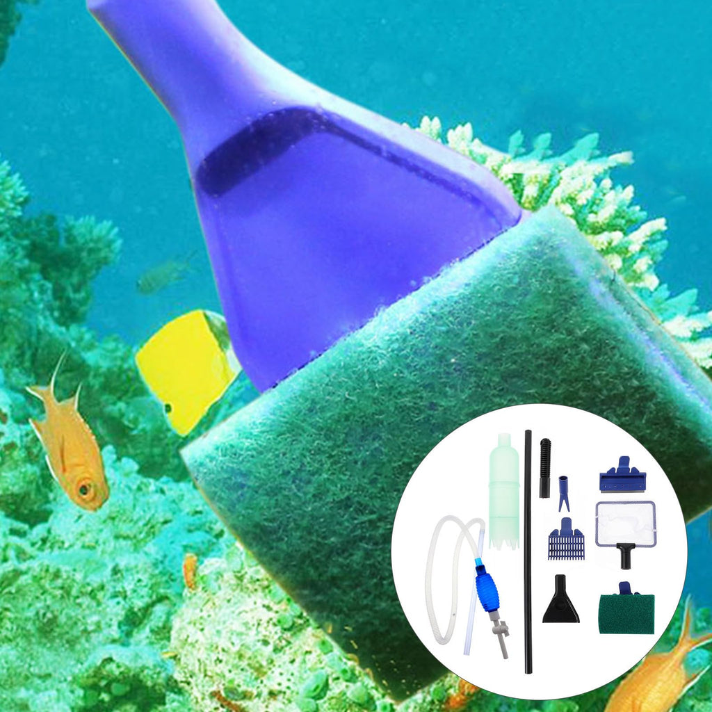Fish Tank Cleaner Brush 5 in 1 Aquarium Maintenance Set W214