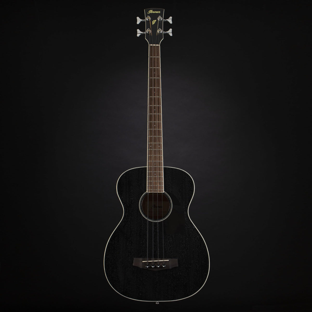 Weathered Black Acoustic-electric Bass B791272