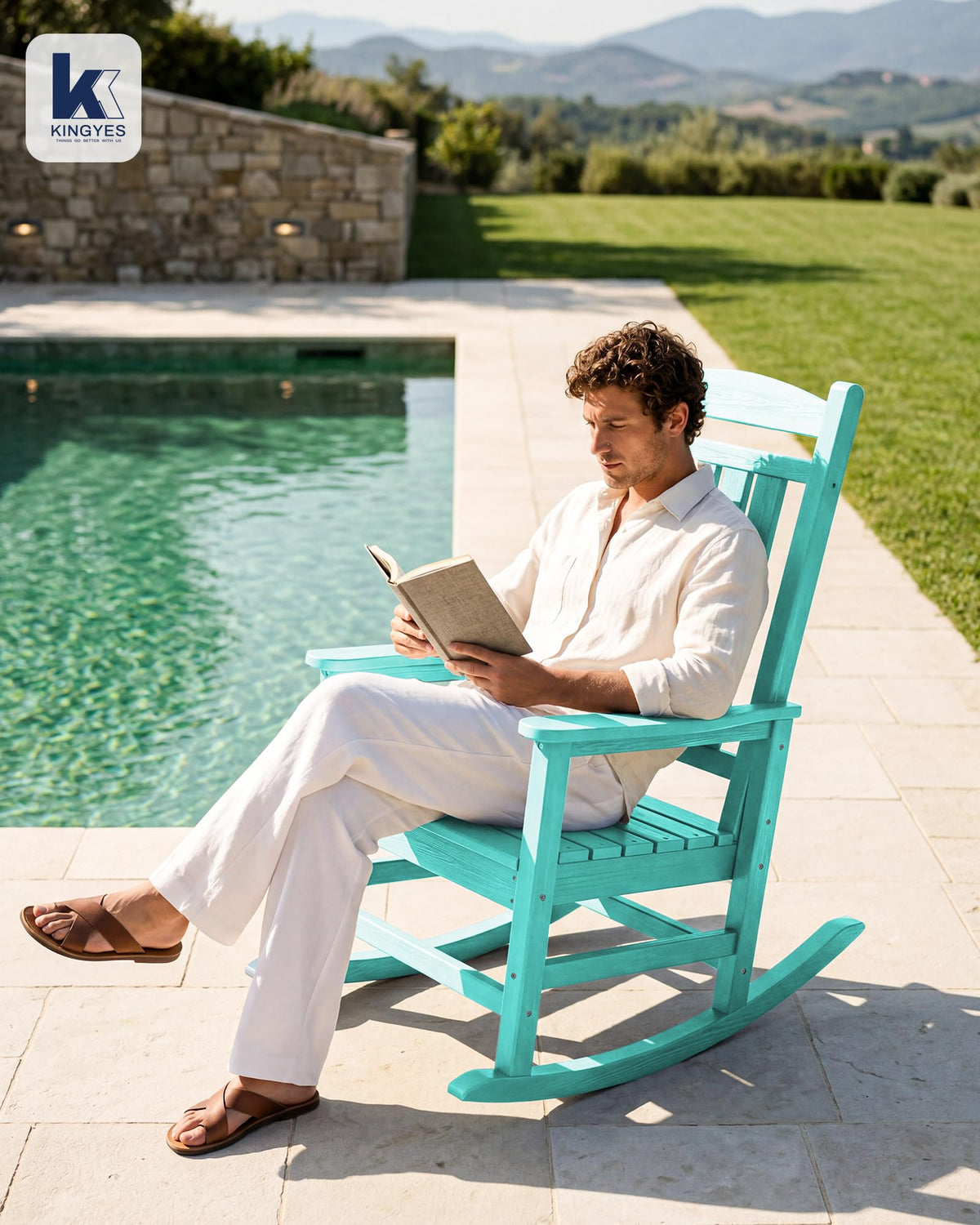 Oversized Outdoor Rocking Chair K12705