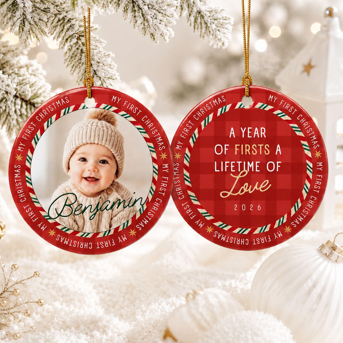 Ceramic Christmas Ornament M412790