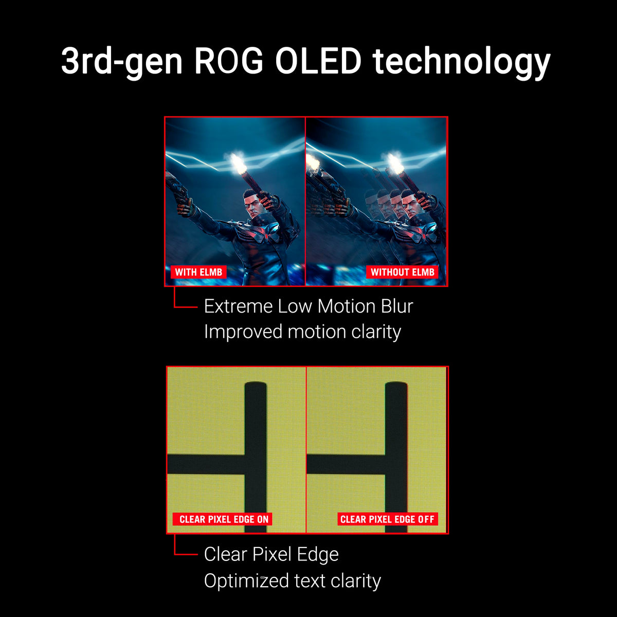 27 Inch 1440p 240Hz Glossy OLED HDR Gaming Monitor R844