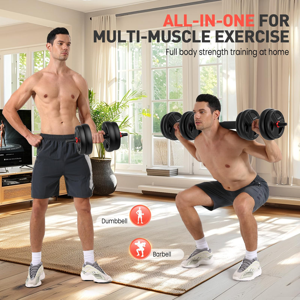 Adjustable Dumbbells Set with Connector J673