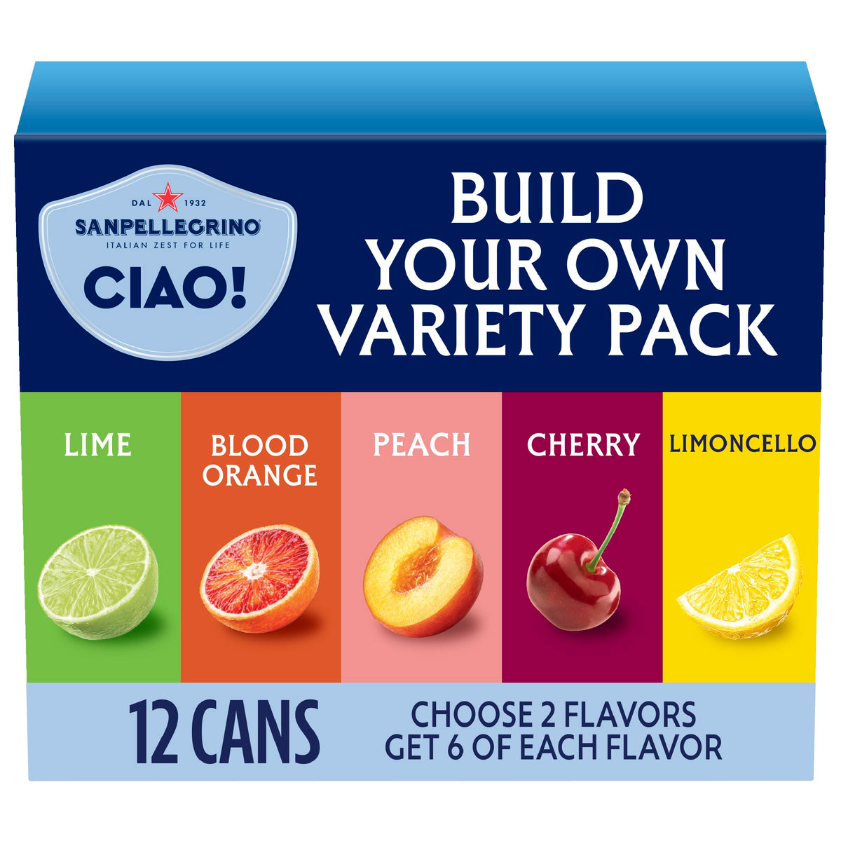 Sparkling Water Variety Pack 12-Pack B45847