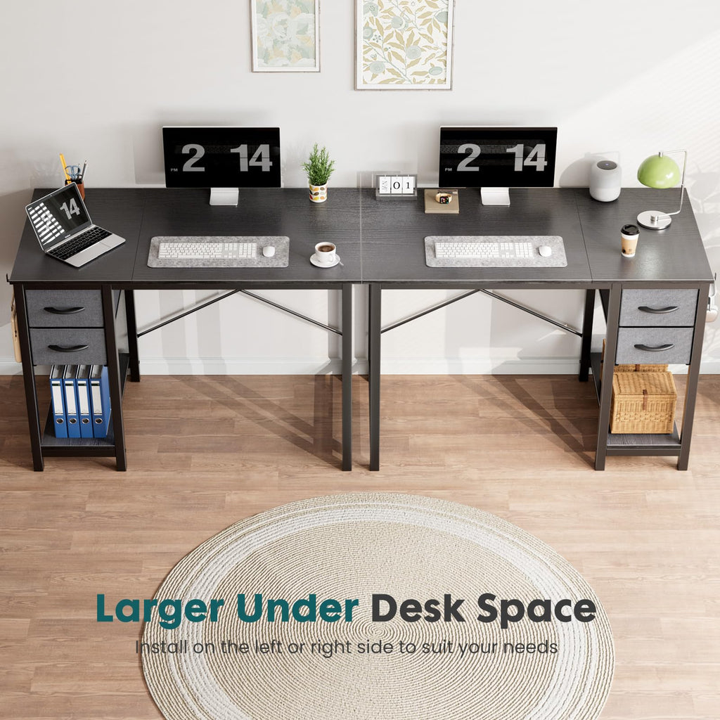 40-Inch Computer Desk with Drawers H872606