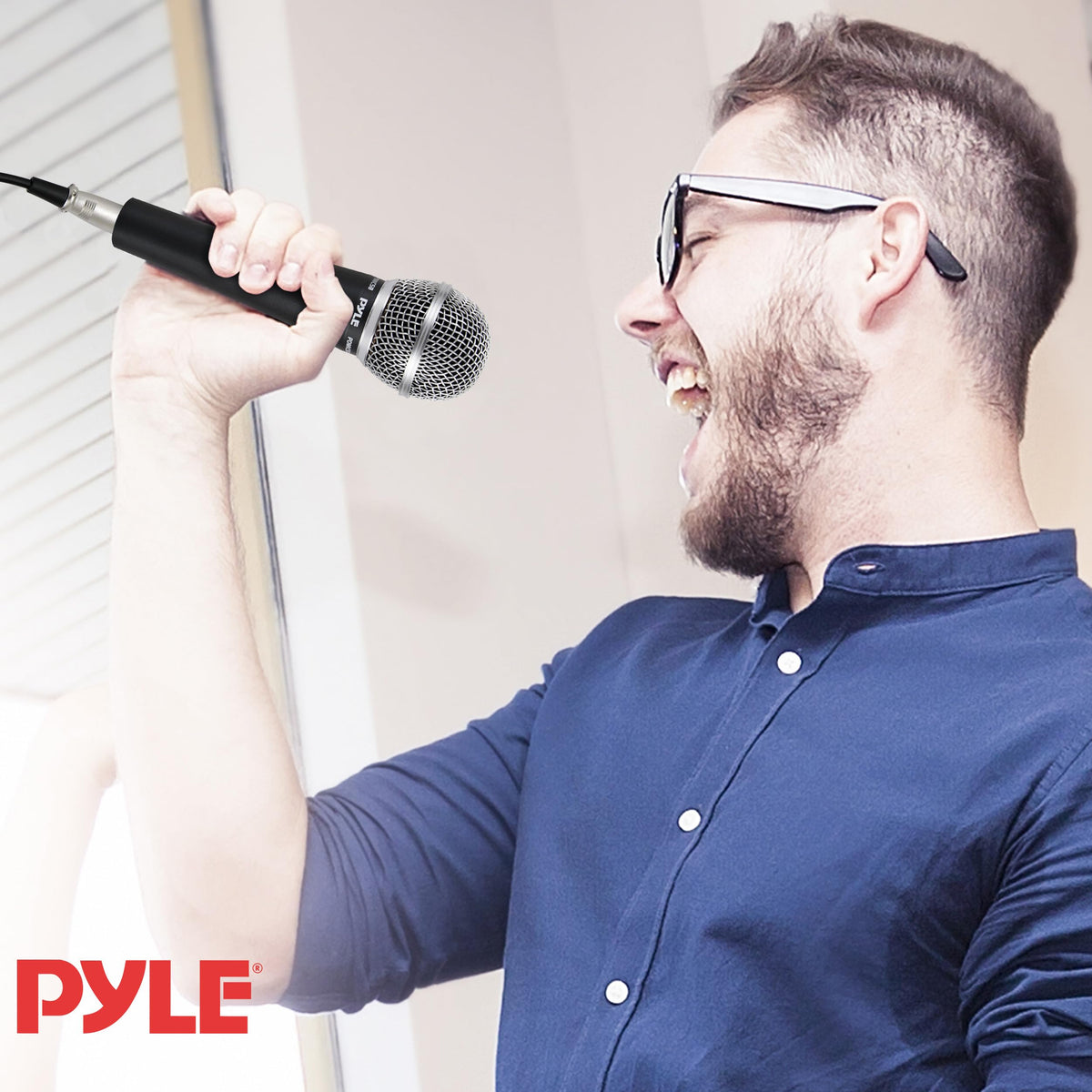 4-Pack Unidirectional Handheld Dynamic Microphone with XLR Cable B3027