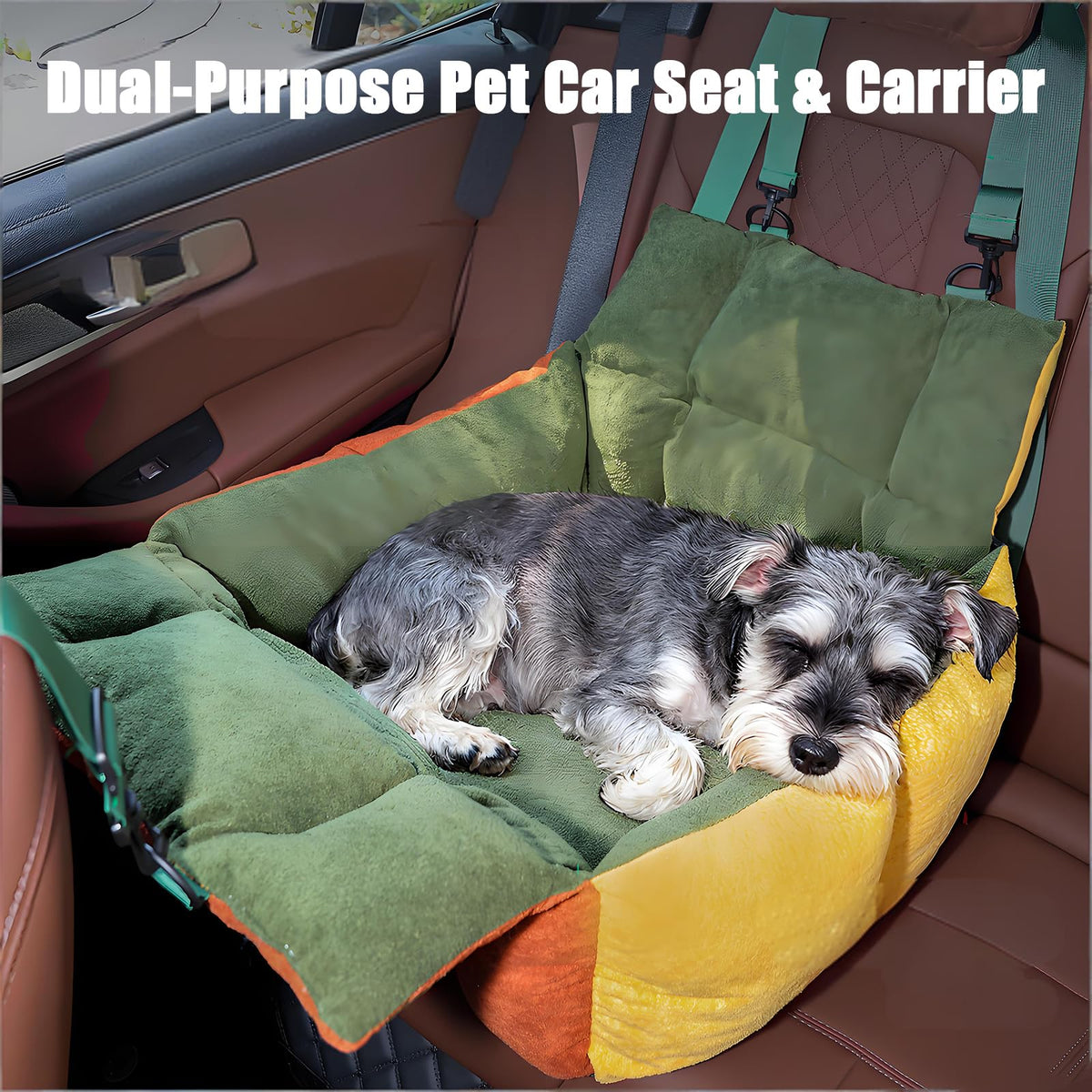 2-in-1 Dog Car Seat for Small Dogs B92179
