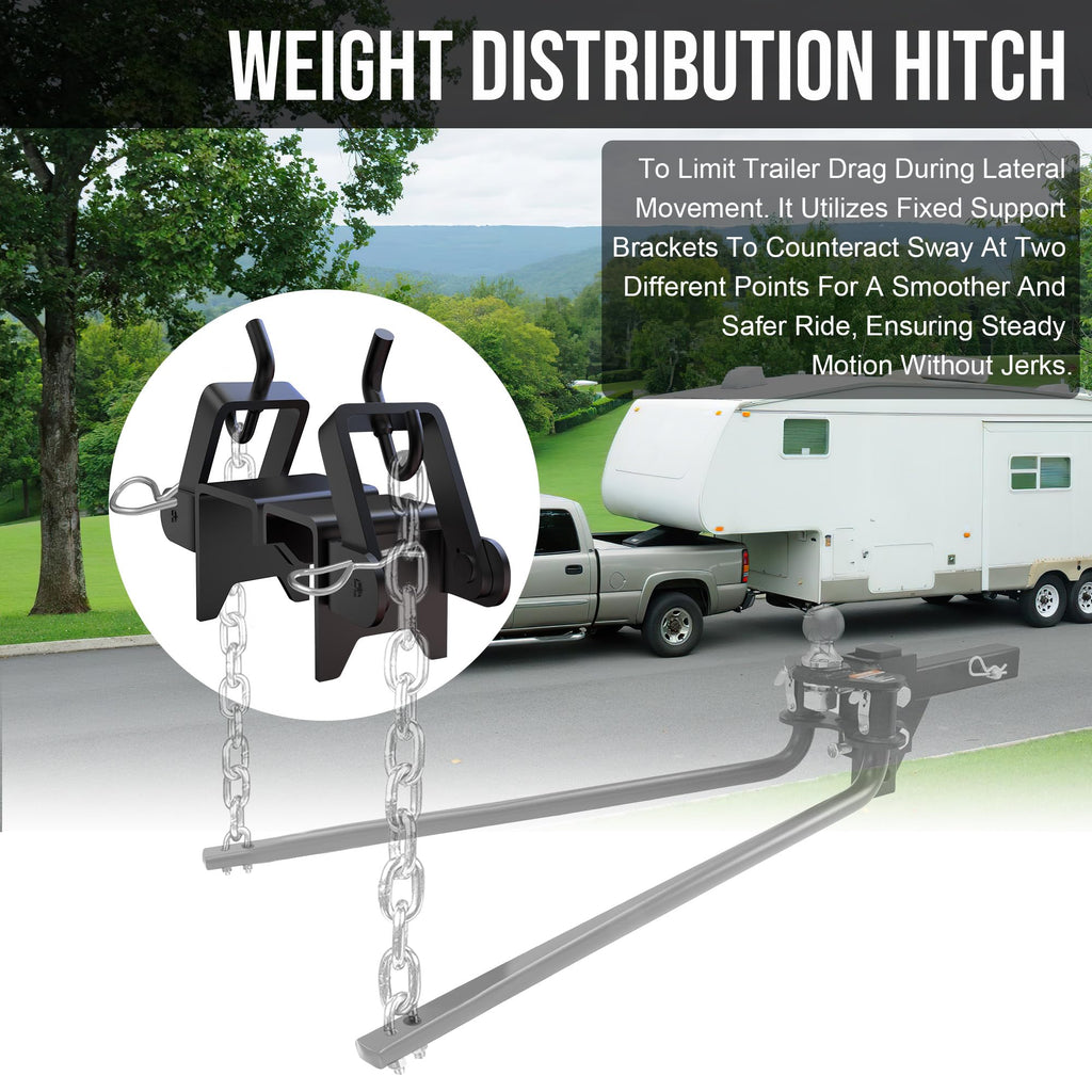 Heavy Duty Weight Distribution Hitches with Sway Control P66894