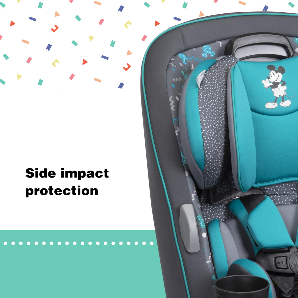 Convertible Car Seat, Rear Facing 5-40 pounds, Forward Facing 30-65 pounds, Booster 40-100 lbs N55077