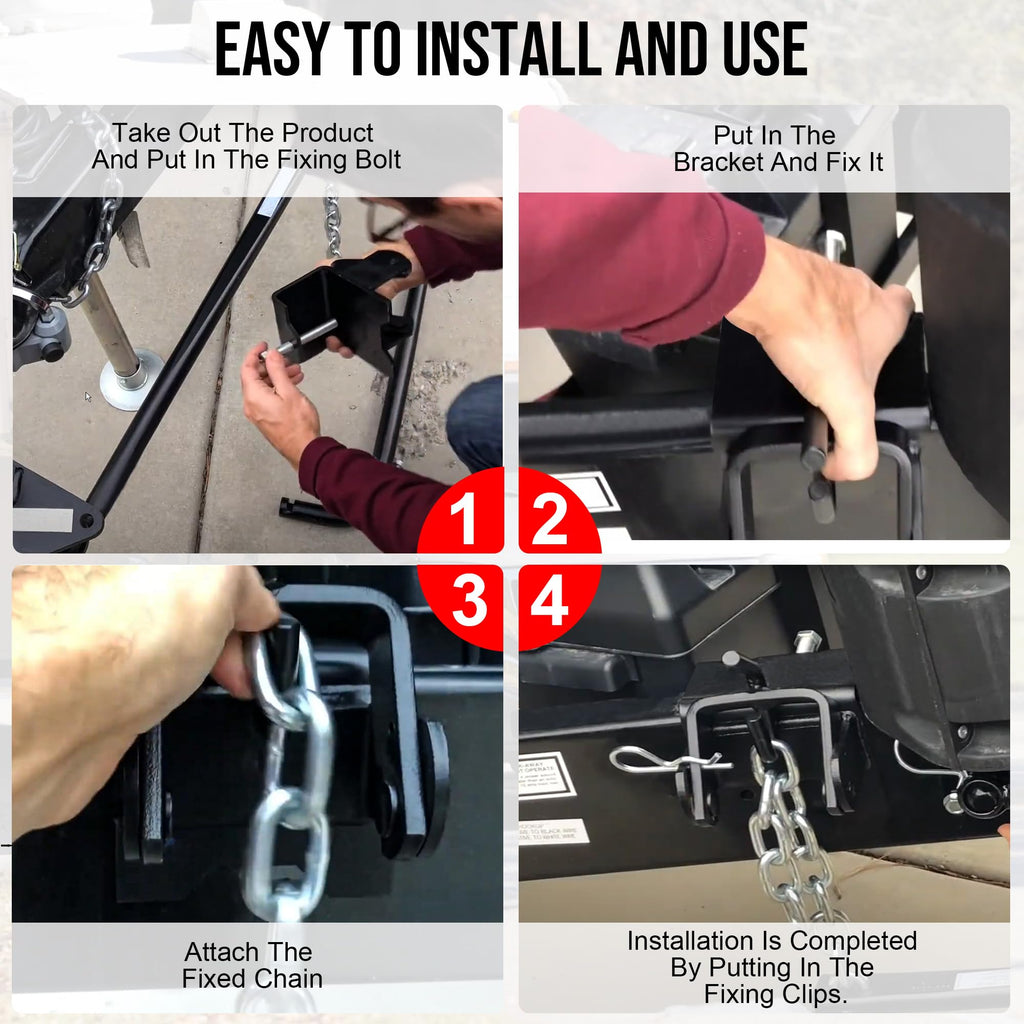 Heavy Duty Weight Distribution Hitches with Sway Control P66894