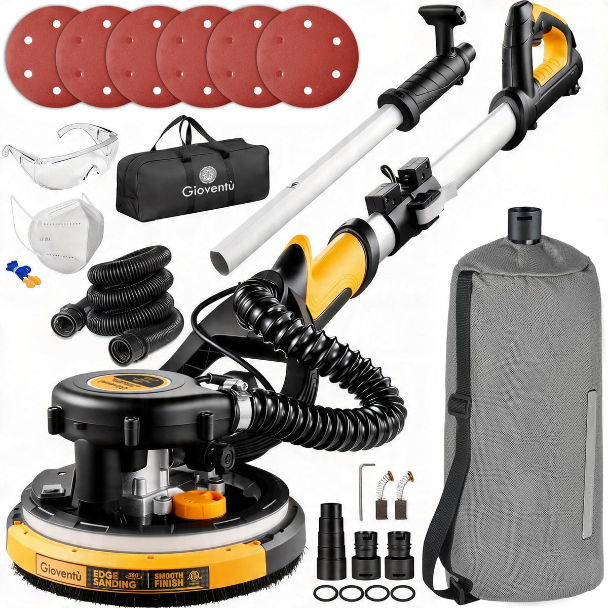 Electric Drywall Sander with Vacuum K35679
