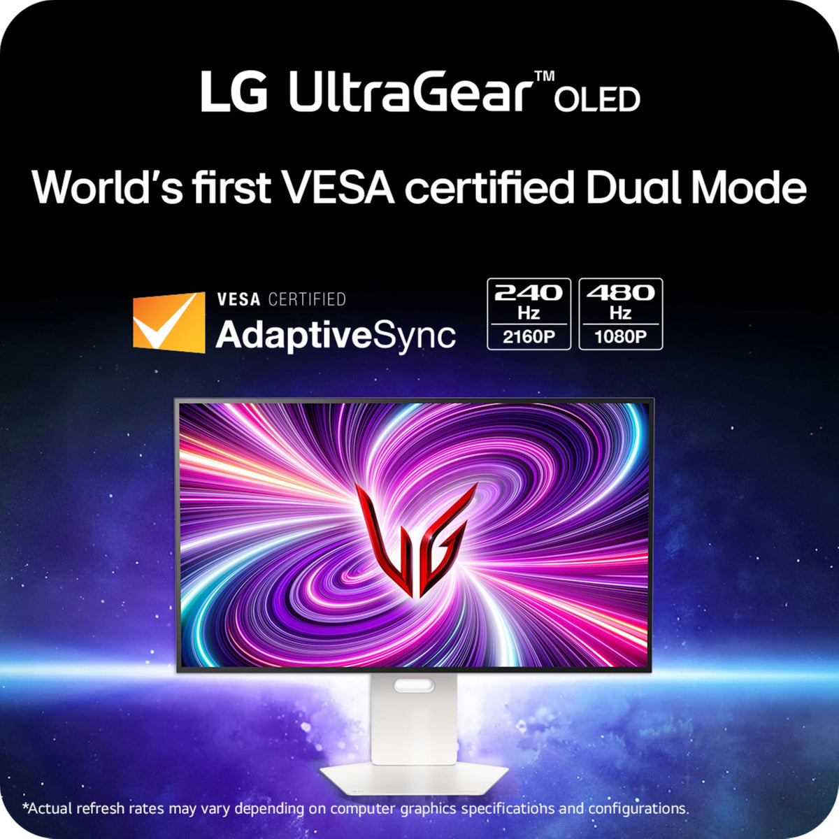 32-inch OLED 4K Gaming Monitor 240Hz E50288