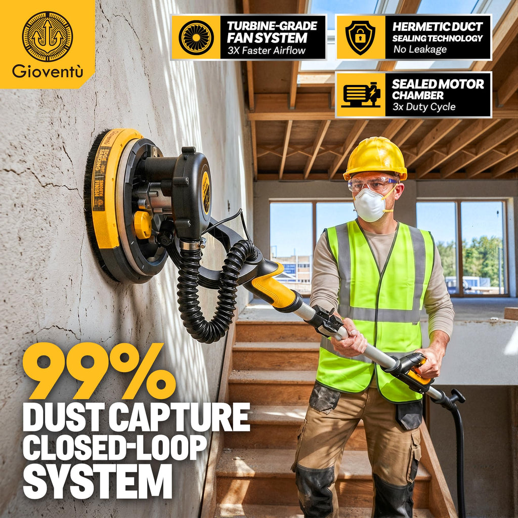 Electric Drywall Sander with Vacuum K35679