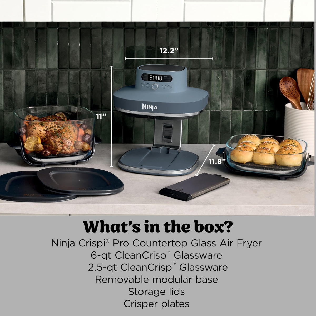 Glass Air Fryer 6-in-1 D102